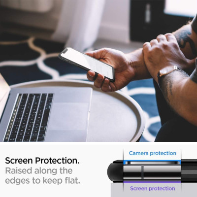 Spigen Θήκη Rugged Armor iPhone 11 - Black (076CS27183)