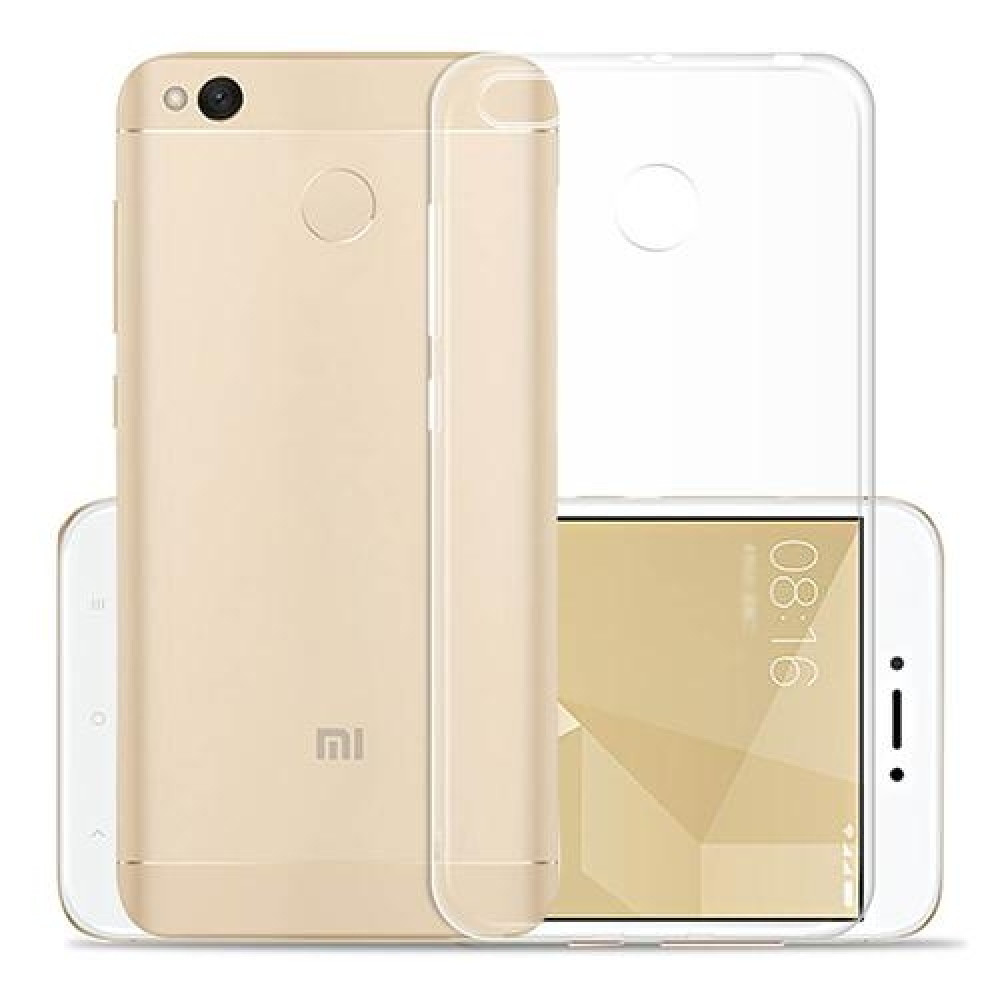 Official Xiaomi Θήκη Σιλικόνης Xiaomi Redmi 4X - Clear (NYE5631GL)