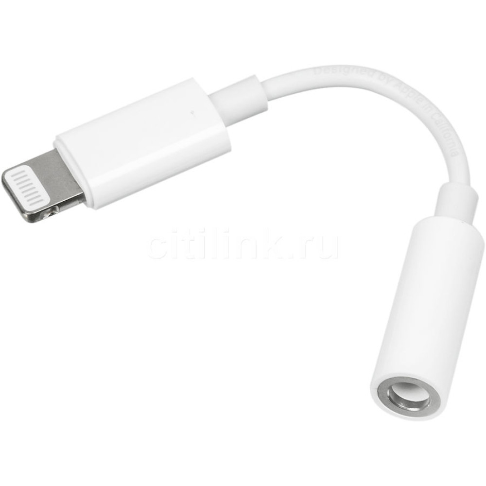 Apple Αντάπτορας Lightning to 3.5mm Headphone Jack - White (MMX62ZM/A)