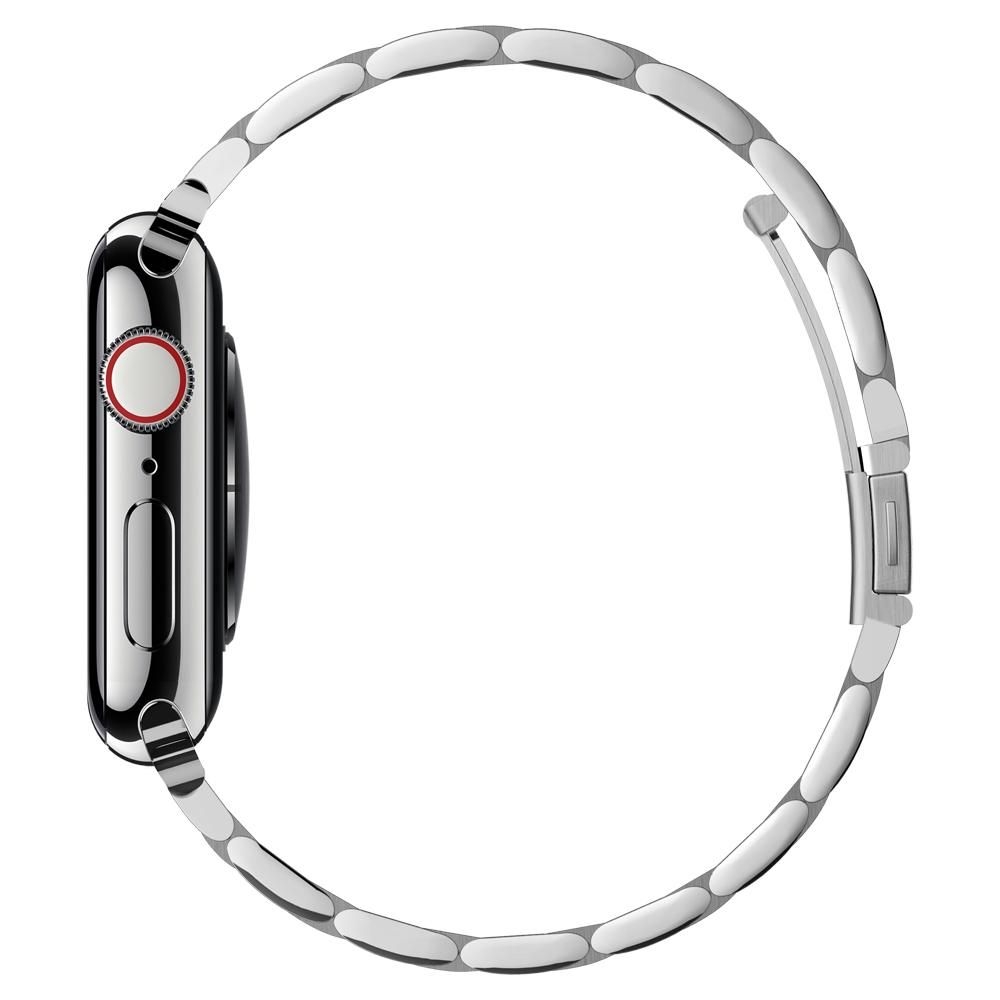 Spigen Modern Fit Μεταλλικό Λουράκι Apple Watch SE/11/10/9/8/7/6/5/4 (42/41/40mm) - Silver (061MP25943)