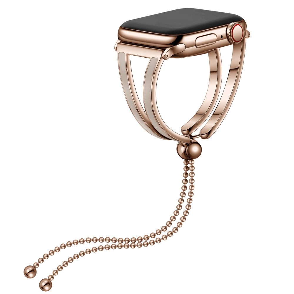 Μεταλλικό Λουράκι Chainband Apple Watch SE/10/9/8/7/6/5/4 (42/41/40mm) - OEM - Gold (5906735415674)