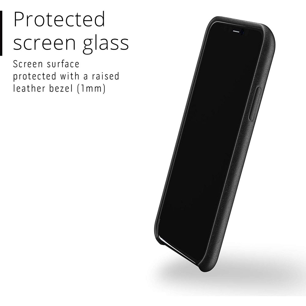 MUJJO Full Leather Case - Δερμάτινη Θήκη iPhone 11 Pro - Black (MUJJO-CL-001-BK)