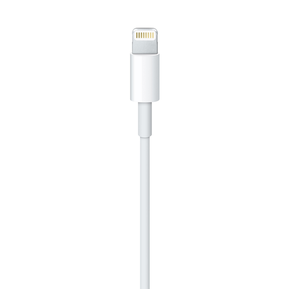 Apple Καλώδιο Φόρτισης και Μεταφοράς Δεδομένων USB σε Lightning 1m - White (MXLY2ZM/A)