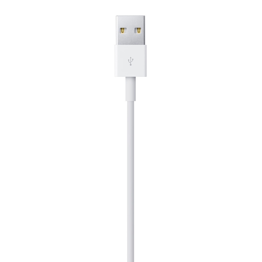Apple Καλώδιο Φόρτισης και Μεταφοράς Δεδομένων USB σε Lightning 1m - White (MXLY2ZM/A)