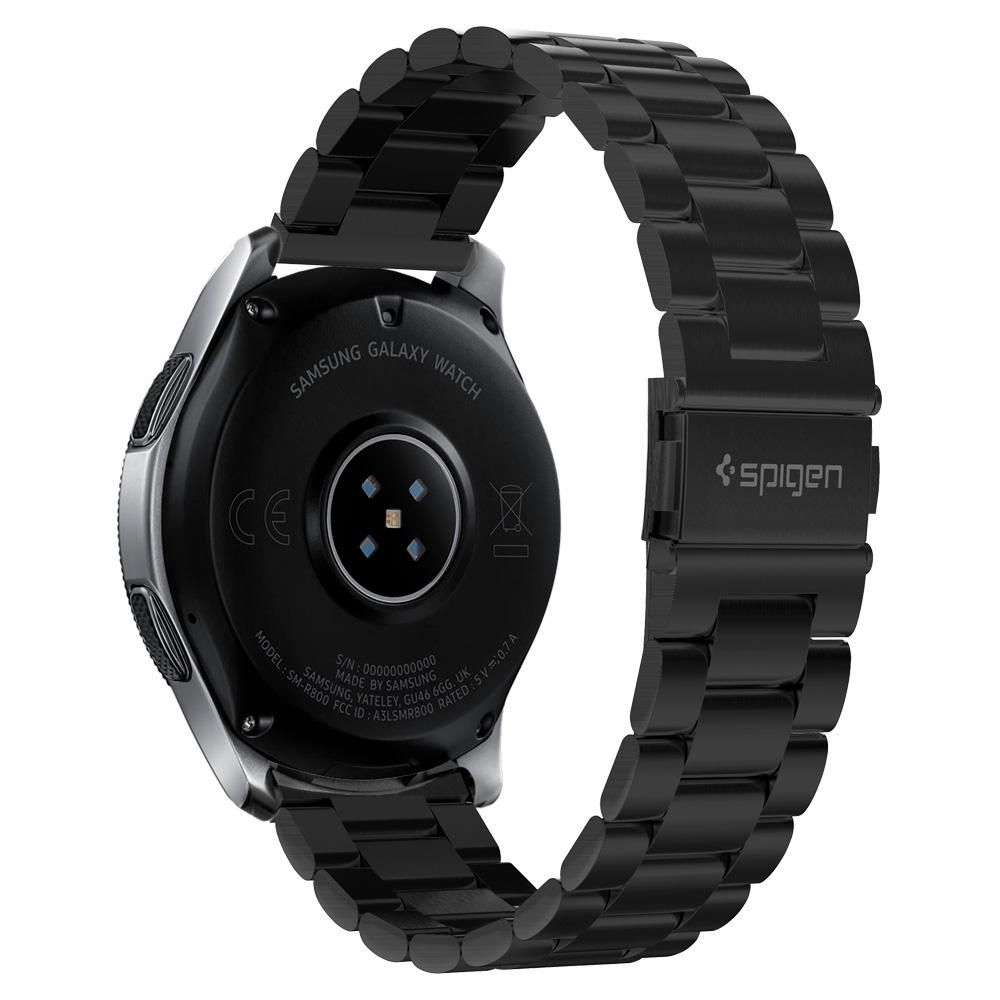Spigen Modern Fit Μεταλλικό Λουράκι (22mm) Galaxy Watch 46mm - Black (600WB24983)