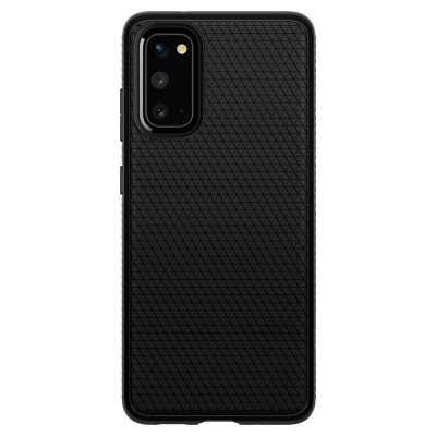 Spigen Θήκη Liquid Air Samsung Galaxy S20 - Black Matte (ACS00791)