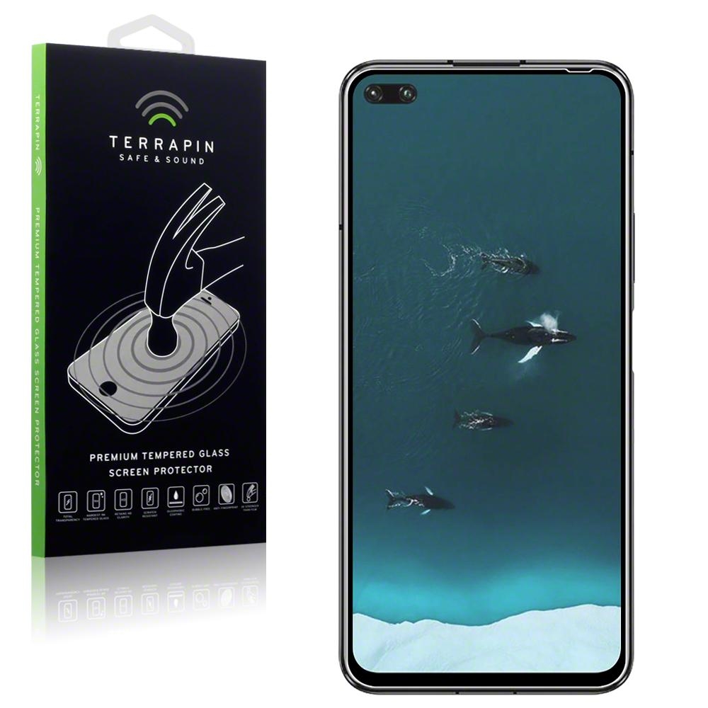 Terrapin Tempered Glass - Fullface Αντιχαρακτικό Γυάλινο Screen Protector Honor V30 (006-083-094)