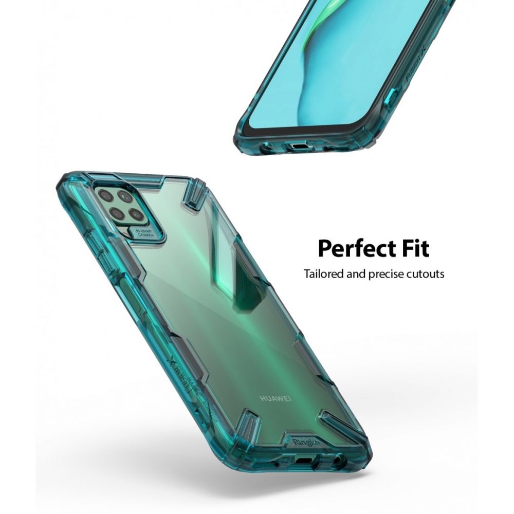 Ringke Fusion X Θήκη Σιλικόνης Huawei P40 Lite - Black (64605)