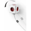 Allocacoc PowerCube Original Extended - Πολύπριζο Με 5 Υποδοχές - Red (1306RD/DEEXPC)