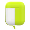 Puro ICON Θήκη Σιλικόνης για Airpods 2nd Gen / 1st Gen - Fluo Yellow + Green Cap (APCASE2FLUOYEL)