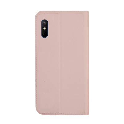Vivid Θήκη  Πορτοφόλι Xiaomi Redmi 9A / 9AT / 9i - Rose Gold (VIBOOK131RG)