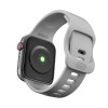 Tech-Protect Ανταλλακτικό Λουράκι Σιλικόνης Iconband Apple Watch Ultra2/Ultra1/SE/10/9/8/7/6/5/4 (49/46/45/44mm) - Grey (66909)