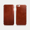 iCarer Vintage Series Curved Edge - Δερμάτινη Θήκη iPhone 6S / 6 - Brown (RIP622-BN)