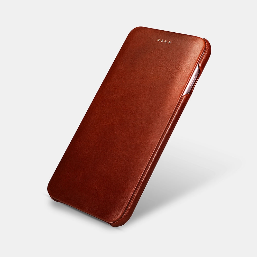 iCarer Vintage Series Curved Edge - Δερμάτινη Θήκη iPhone 6S / 6 - Brown (RIP622-BN)