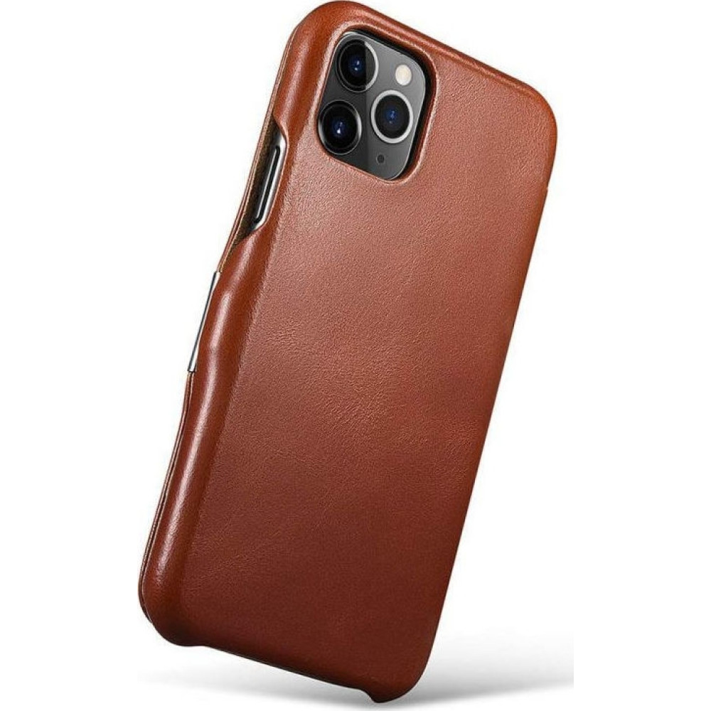 iCarer Vintage Series Side-Open Δερμάτινη Θήκη iPhone 11 Pro - Brown (RIX1107-BN)
