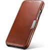 iCarer Vintage Series Side-Open Δερμάτινη Θήκη iPhone 11 Pro - Brown (RIX1107-BN)