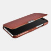iCarer Vintage Series Side-Open Δερμάτινη Θήκη iPhone XR - Brown (RI903-BN)