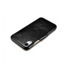 iCarer Vintage Series Side-Open Δερμάτινη Θήκη iPhone XR - Black (RI903-BK)