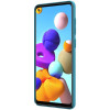 Nillkin Θήκη Super Frosted Shield Samsung Galaxy M31 & Kickstand - Peacock Blue (71534)