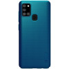 Nillkin Θήκη Super Frosted Shield Samsung Galaxy M31 & Kickstand - Peacock Blue (71534)