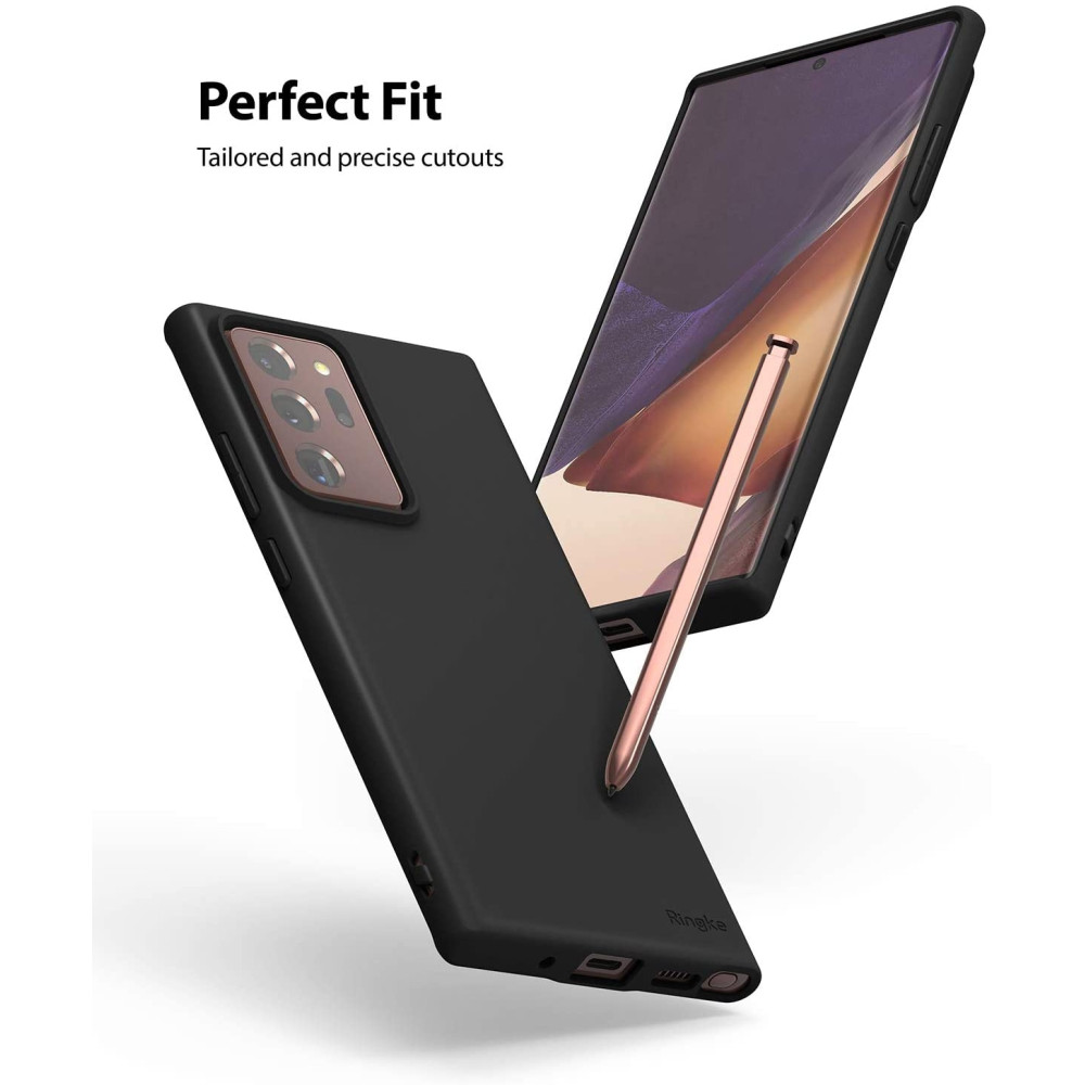 Ringke Air S Θήκη Σιλικόνης Samsung Galaxy Note 20 Ultra - Black (71668)