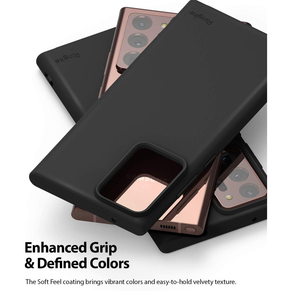 Ringke Air S Θήκη Σιλικόνης Samsung Galaxy Note 20 Ultra - Black (71668)