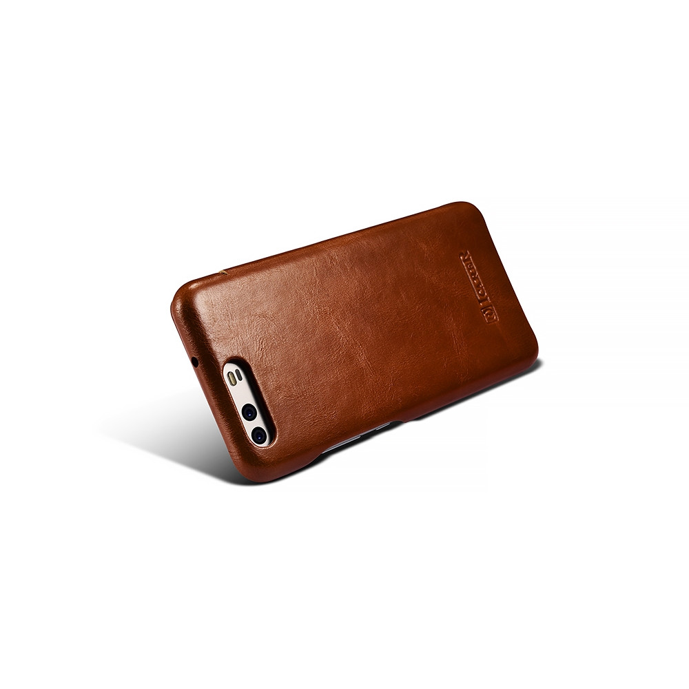 iCarer Vintage Series Curved Edge Folio - Δερμάτινη Θήκη Huawei P10 - Brown (RHP1001)