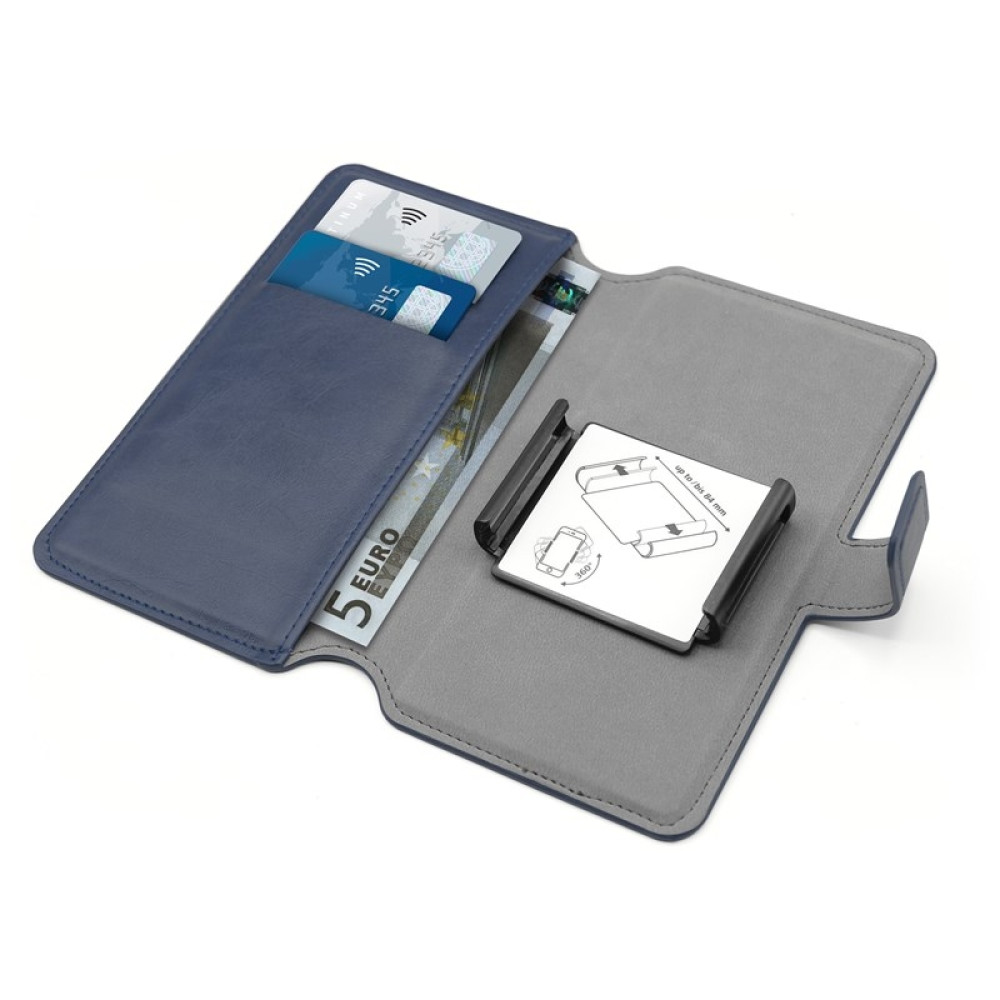 Puro Universal Wallet  360° Θήκη Κινητών 6'' ιντσών Size XL - Blue (UNIWALLET4-BLUEXL)