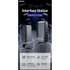 Baseus HUB Working Station - Πολυλειτουργικός Αντάπτορας 17 σε 1 - Dark Gray (CAHUB-DG0G)