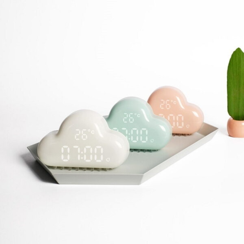 Allocacoc Cloud Alarm Clock - Ψηφιακό Ξυπνητήρι - Pink (DH0171PK/ACLOUD)