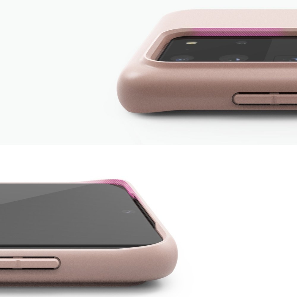 Ringke Air S Θήκη Σιλικόνης Samsung Galaxy S20 Ultra - Pink Sand (8809688898389)