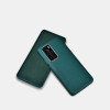 iCarer Grained Series Δερμάτινη Σκληρή Θήκη Huawei P40 - Green (XHP40005-GN)