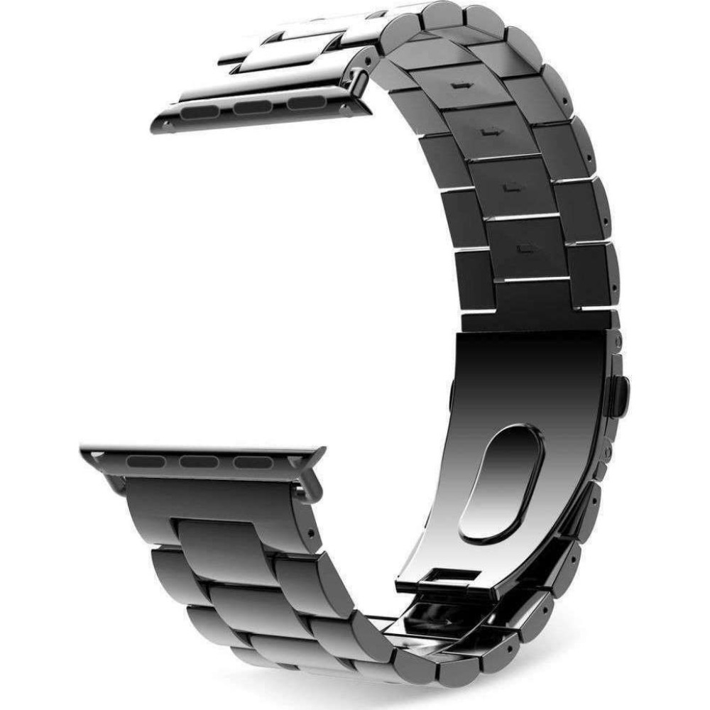 Tech-Protect Μεταλλικό Λουράκι Stainless Apple Watch Ultra/SE/11/10/9/8/7/6/5/4 (49/46/45/44mm) - Black (5906735412796)