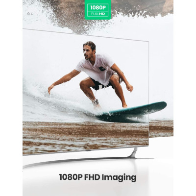 Ugreen Αντάπτορας HDMI σε VGA με Υποδοχές 3.5mm Jack Ήχου & Micro USB - Black (40248)