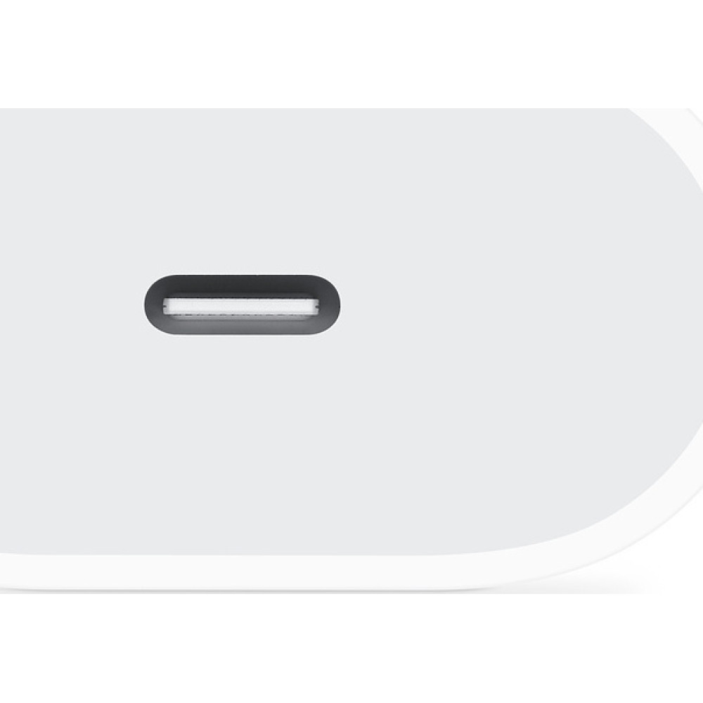 Official Apple Ταχυφορτιστής Ταξιδιού / Αντάπτορας Με 1x Type-C - 20W - White (MHJE3ZM/A)