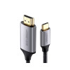 Ugreen Καλώδιο Type-C (male) σε HDMI (male) 150 cm - Gray / Black (50570)