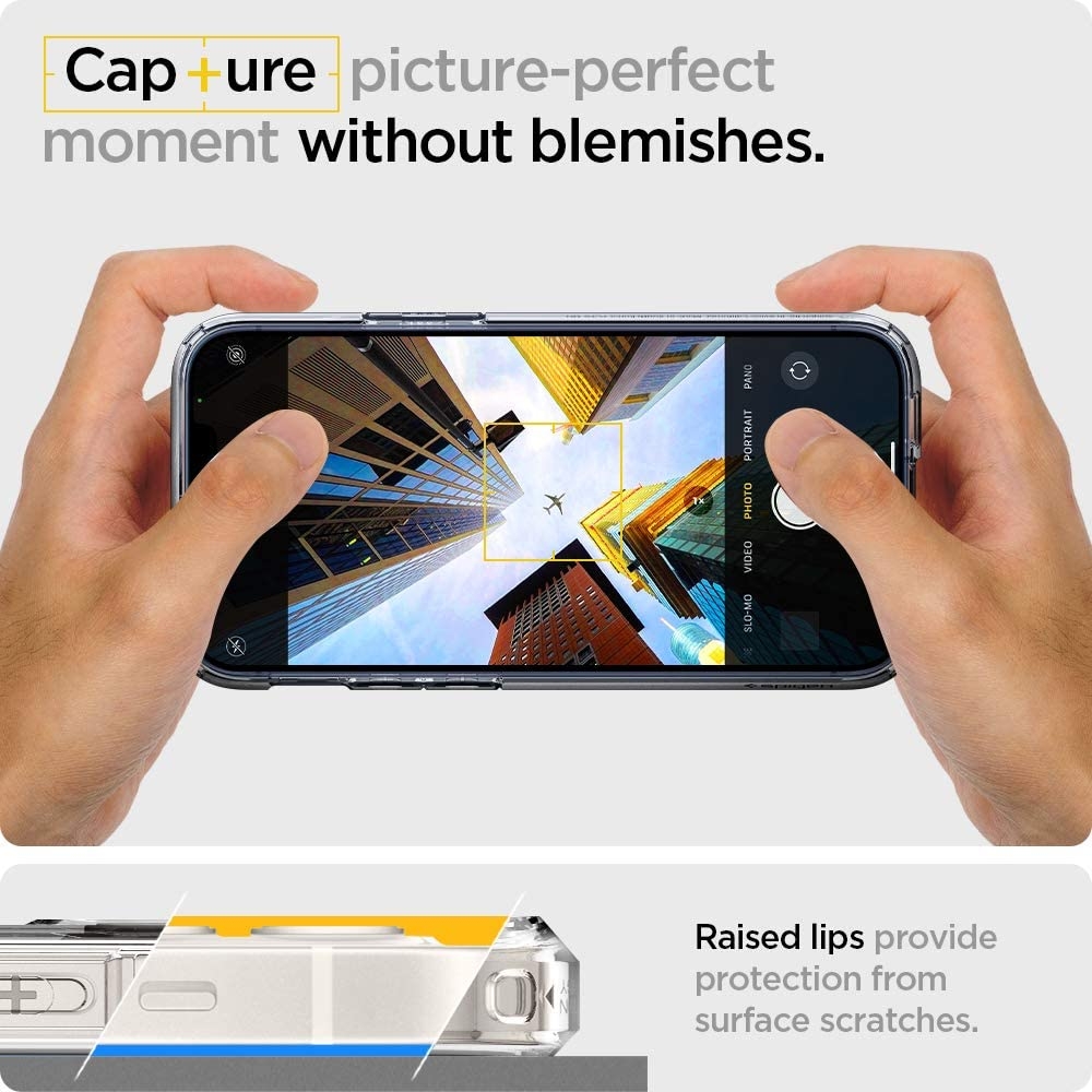 Spigen Θήκη Ultra Hybrid Apple iPhone 12 mini - Crystal Clear (ACS01745)