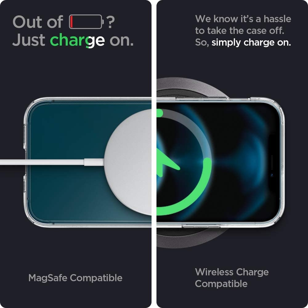 Spigen Θήκη Ultra Hybrid Apple iPhone 12 Pro Max - Crystal Clear (ACS01618)