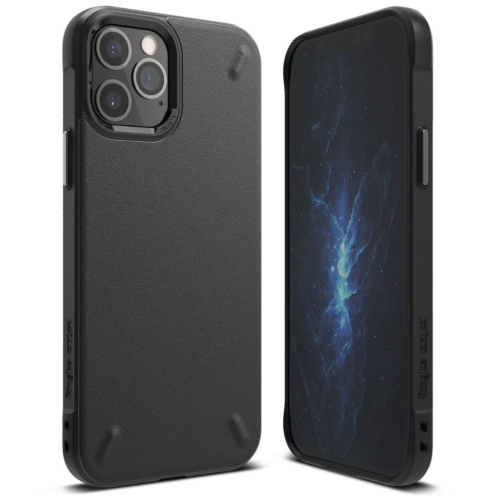 Ringke Onyx Θήκη Apple iPhone 12 / 12 Pro - Black (75215)