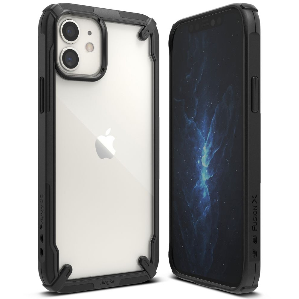 Ringke Fusion-X Θήκη Apple iPhone 12 mini - Black (75219)