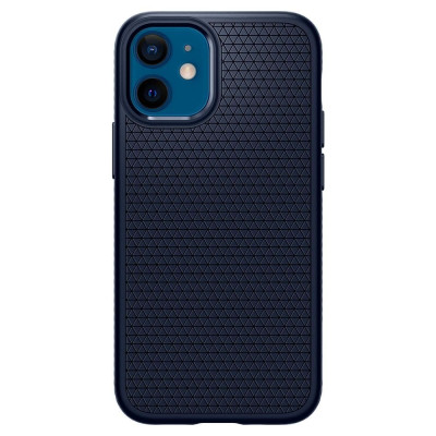 Spigen Θήκη Liquid Air Apple iPhone 12 mini - Navy Blue (ACS02256)