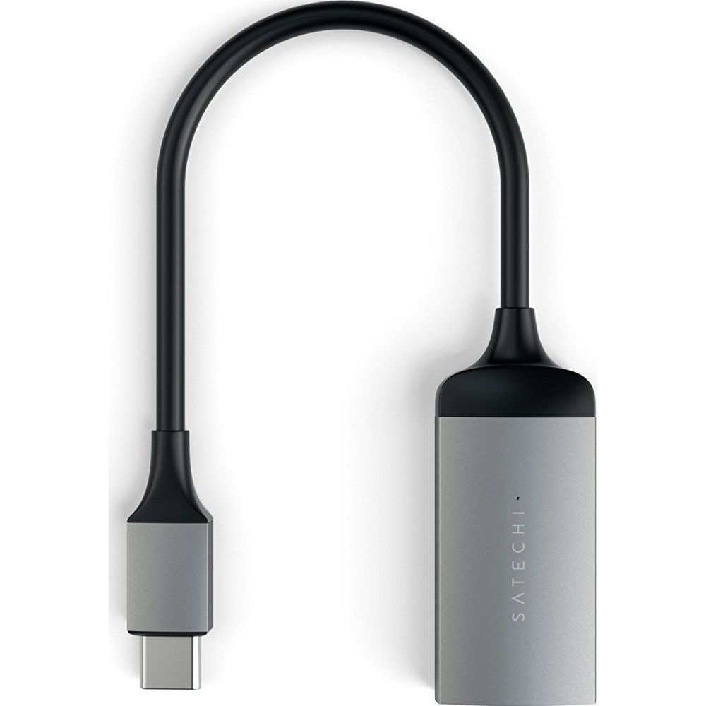 Satechi Αντάπτορας Type-C (male) σε HDMI 4K 60Hz (female) - Space Gray (ST-TC4KHAM)