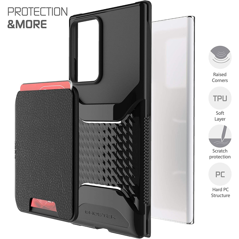 Ghostek Exec 4 - Θήκη Πορτοφόλι Samsung Galaxy Note 20 - Black (GHOCAS2561)
