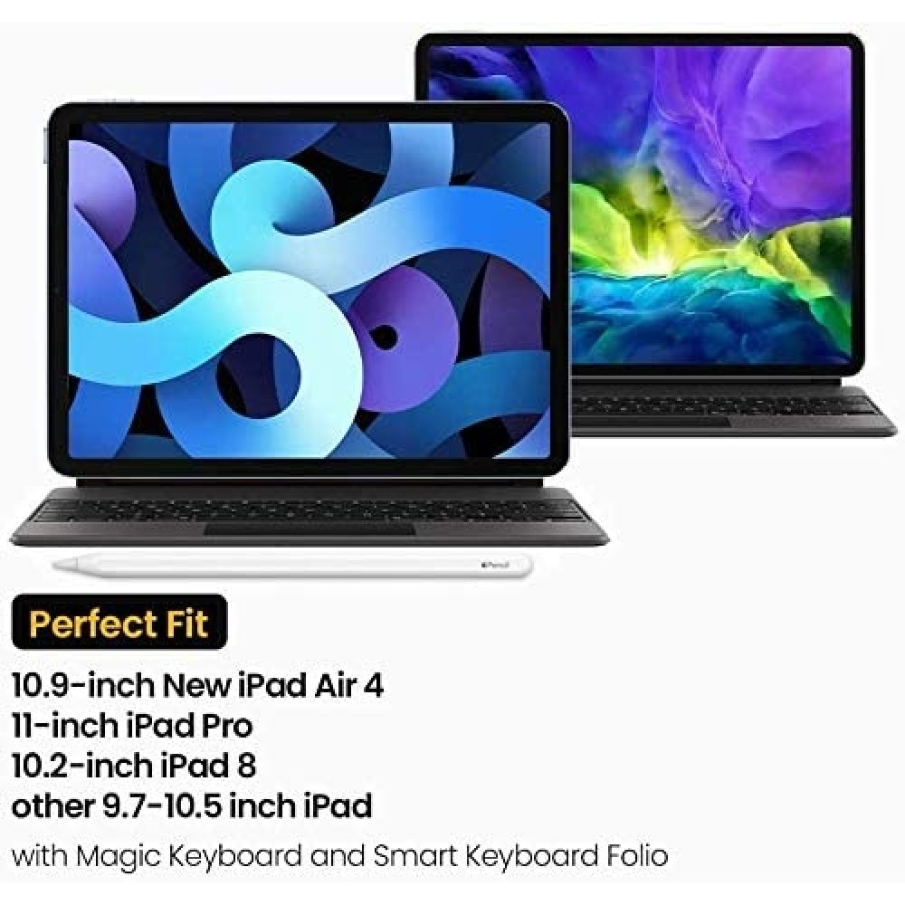 Tomtoc Smartcase Sleeve PadFolio Ανθεκτική Σκληρή Θήκη / Χαρτοφύλακας για iPad 9.7"-11" - Mixed Orange (A06-002M01)