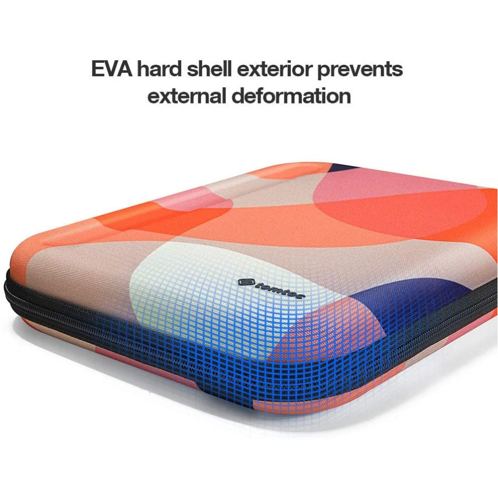 Tomtoc Smartcase Sleeve PadFolio Ανθεκτική Σκληρή Θήκη / Χαρτοφύλακας για iPad Pro 12.9" - Mixed Orange (A06-004M01)