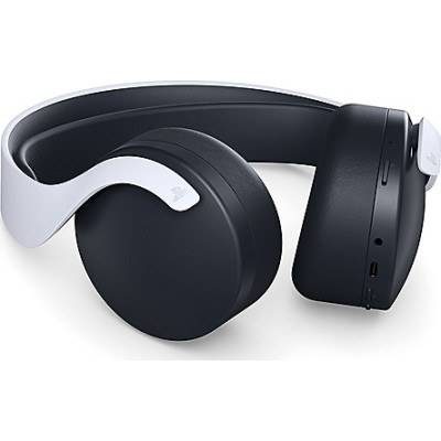 Sony PULSE 3D Wireless Headset - Ασύρματα Ακουστικά Κεφαλής για PS5 / PS4 - White / Black (PS719387909)