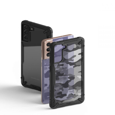 Ringke Fusion X Θήκη Samsung Galaxy S21 5G - Camo Black (8809758109704)