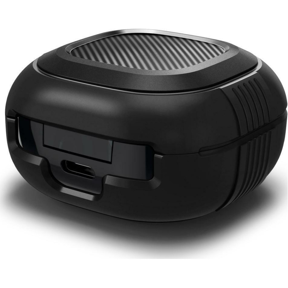 Spigen Rugged Armor Θήκη Samsung Galaxy Buds 2 / 2 Pro / Live / Pro - Matte Black (ASD01276)