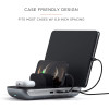 Satechi Dock5 Multi-Device Charging / Wireless Station - Βάση Ασύρματης & Ενσύρματης Φόρτισης - Space Grey (ST-WCS5PM)