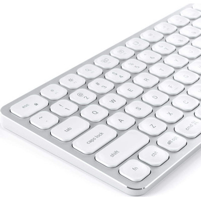 Satechi Aluminum Wired Keyboard για Mac - Ενσύρματο Πληκτρολόγιο Αλουμινίου - Silver (ST-AMWKS)
